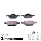 Передние тормозные колодки 247961751 Otto Zimmermann