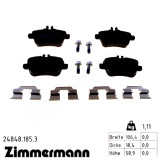Задние тормозные колодки 248481853 Otto Zimmermann