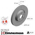 Передний тормозной диск 335x25 Zimmermann CoatZ