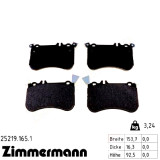 Передние тормозные колодки 252191651 Otto Zimmermann