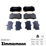 Передние тормозные колодки 255281351 Otto Zimmermann
