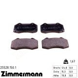 Передние тормозные колодки 255281501 Otto Zimmermann