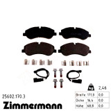 Передние тормозные колодки 256021703 Otto Zimmermann