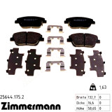 Передние тормозные колодки 256441752 Otto Zimmermann