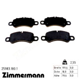 Передние тормозные колодки 259831801 Otto Zimmermann