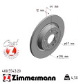 Задній гальмівний диск 295x12 Zimmermann CoatZ