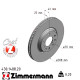 430.1488.20 Передний тормозной диск 308x25 Otto Zimmermann CoatZ