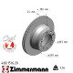 460.1516.20 Zimmermann Задний тормозной диск 299x24 на PORSCHE 968 КАБРИОЛЕТ с двигателем 3.0