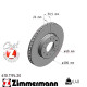 610.1195.20 Передний тормозной диск 280x26 Otto Zimmermann CoatZ