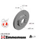 610.3700.20 Передний тормозной диск 281x24 Otto Zimmermann CoatZ
