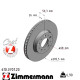 610.3701.20 Передній гальмівний диск 285,5x26 Otto Zimmermann CoatZ