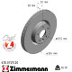 610.3729.20 Zimmermann Передний тормозной диск 324x28 на VOLVO XC60 (156) с двигателем T5 AWD