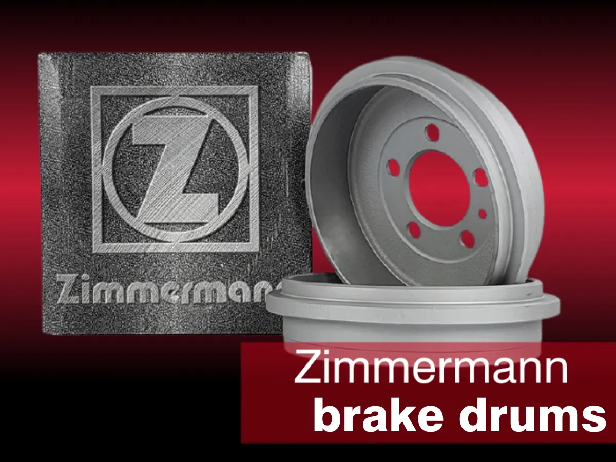Гальмівні барабани й колодки Zimmermann: Coat Z, Kit Z і стоянкове гальмо